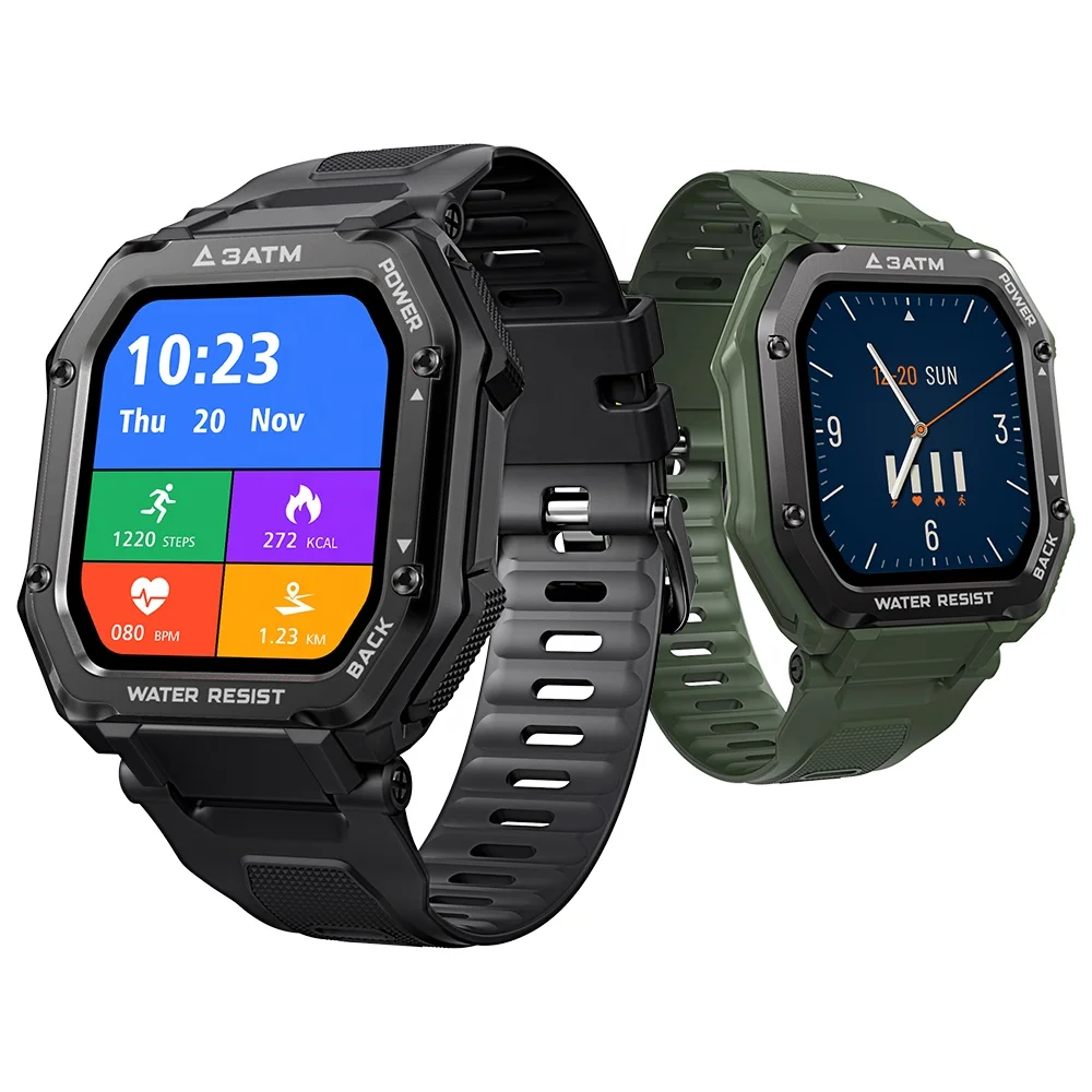 

Kospet Rock 1.69 Inch 20 Sports Modes Outdoor health monitoring smartwatch Smart Watch