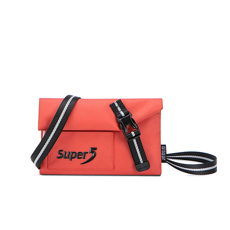 

Slim Bolsa De Hombro Canvas Shoulder Bag Woman Crossbody Chest Bag Leather Shoulder Bag, Black/grey/blue/orange