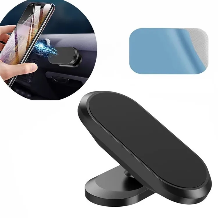 

Magnetic Car Phone Holder Rotatable Mini Strip Shape Stand For Car Mobile Phone Strong Magnet Car Holder Mount for all phone