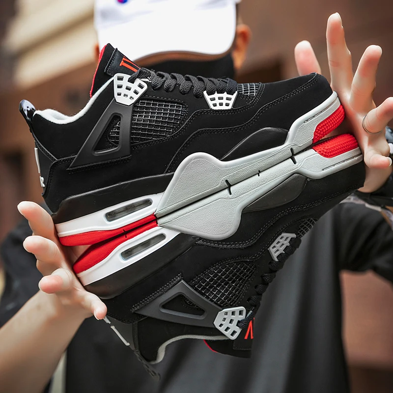 

2021 New Designs Brand Logo Customized High Quality Air 4 Men Women Basketball Shoes