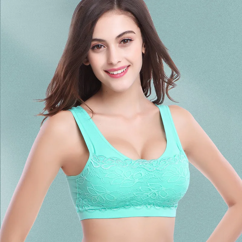 

Fashion New Model Sexy Women Sports Bra Top Quick Dry Plus Size Sports Bra