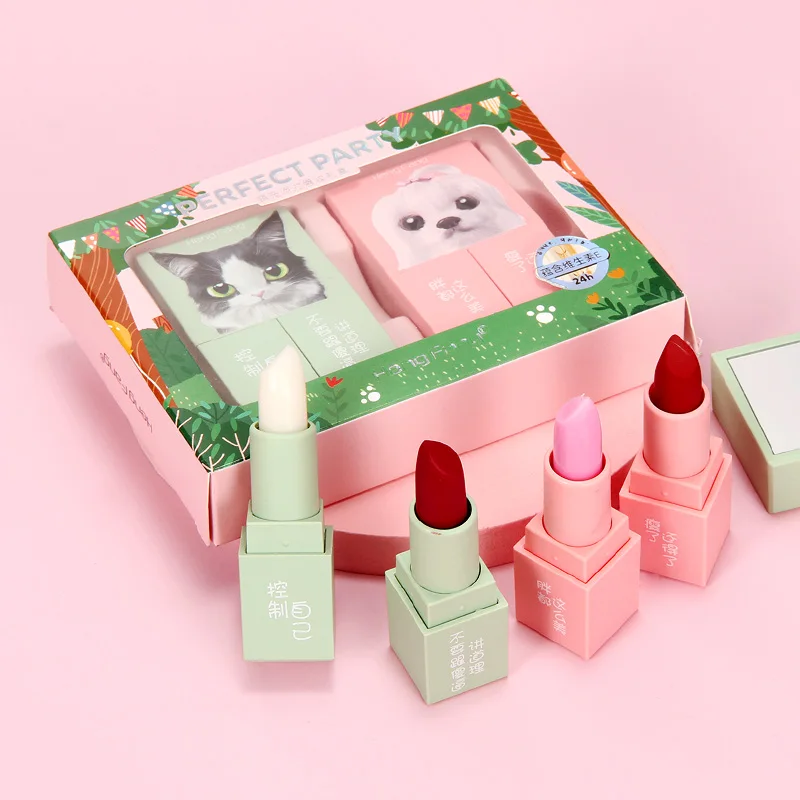 

9413 3 D printed design lipstick Lip Rouge Private Label
