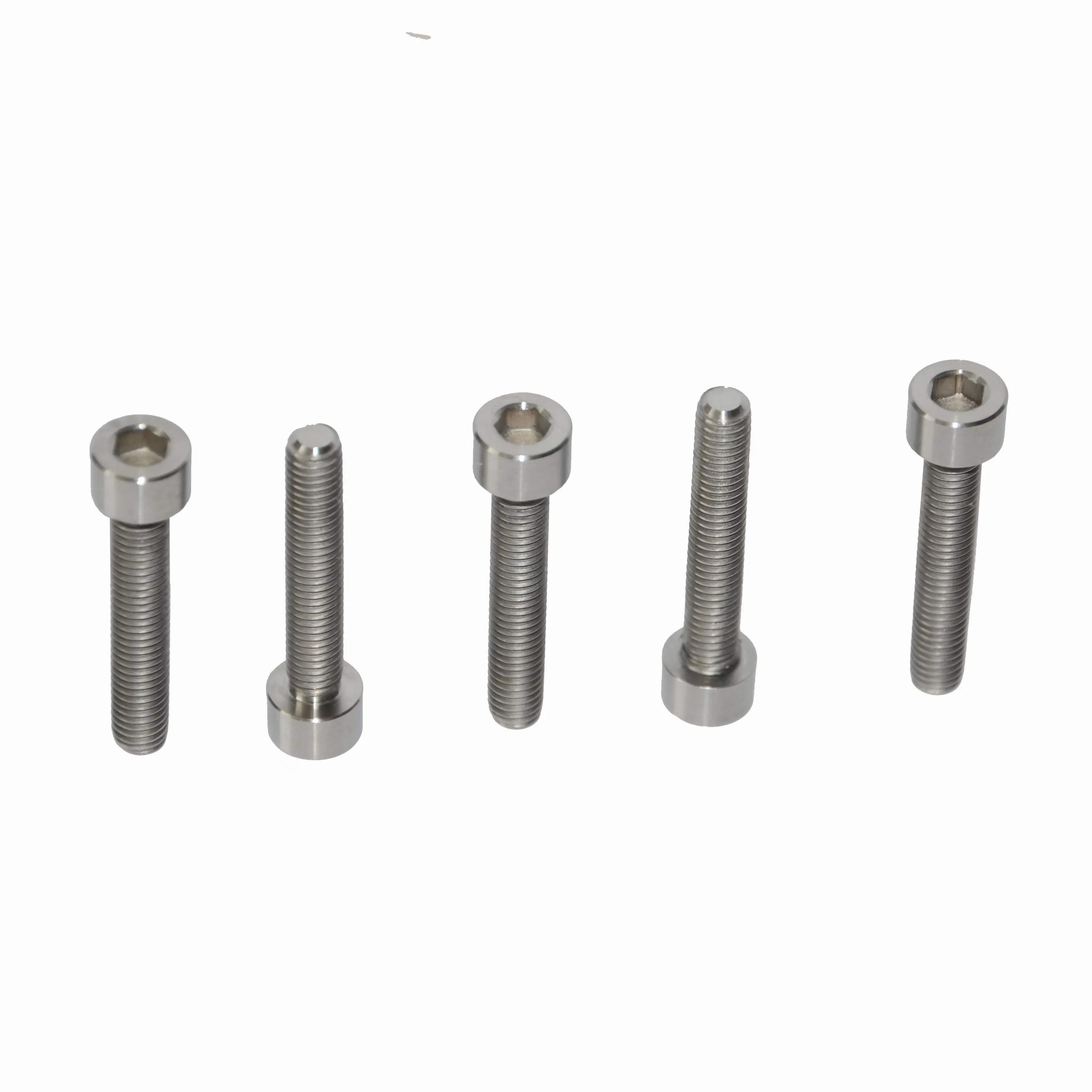 

GR5 M6x35mm titanium alloy bolts for Motorcycle bicycle part hexagon socket thin head full threaded cap screw, Titanium normal