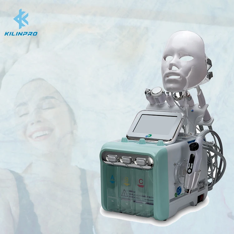 

8 in 1 Hydra Dermabrasion Peel Spa Facial Machine Skin Rejuvenation Water Oxygen