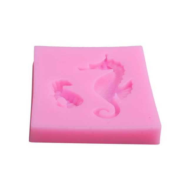 

Flying Dragon Seahorse Chocolate Mould Biscuit Baking Mould Kitchen Accessories, As show