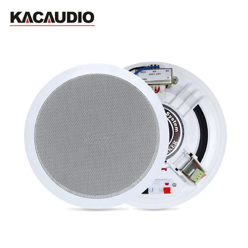 

OEM ODM Manufacturer Surround Sound 8 ohm 6 Inch Passive Ceiling Speaker For Commercial Buildings