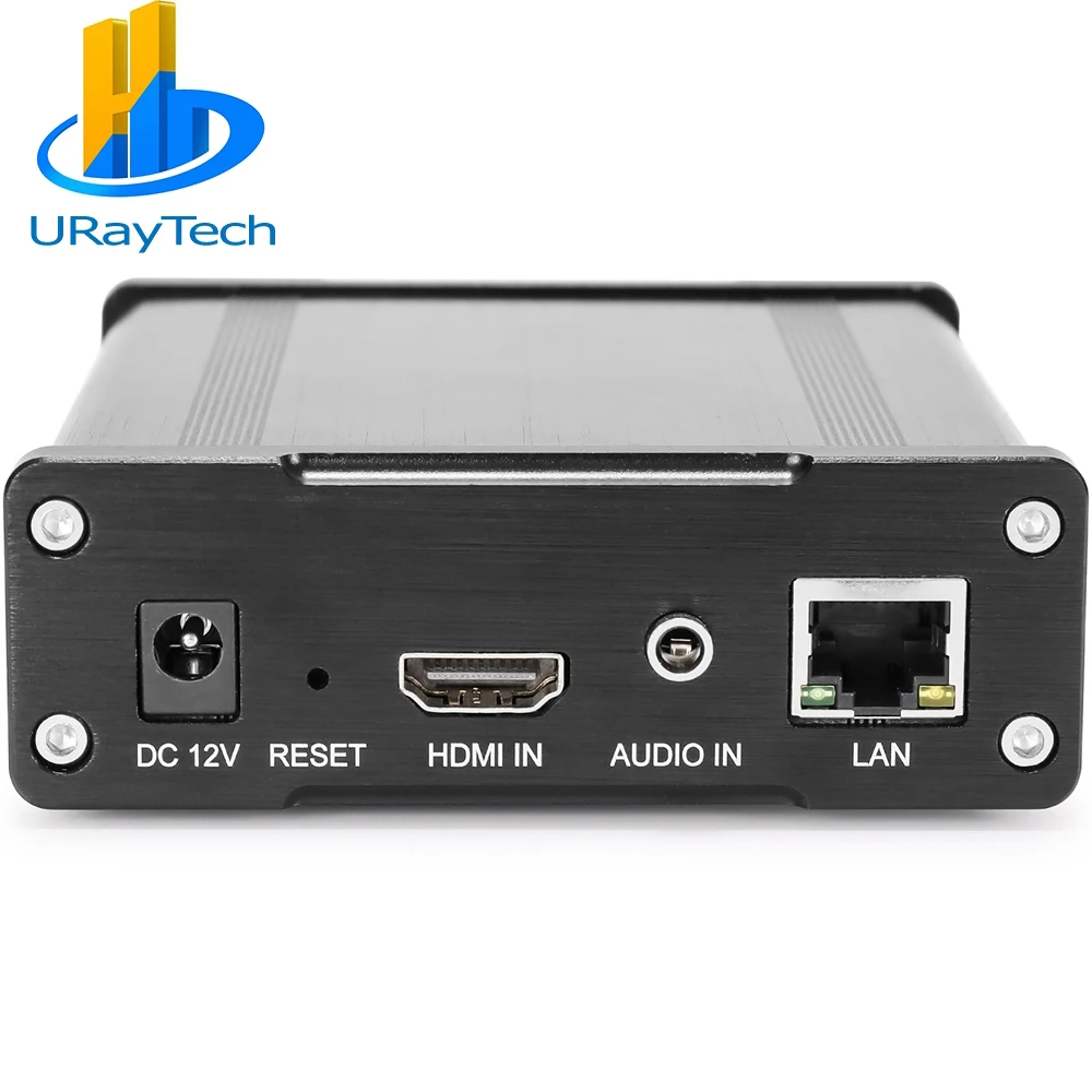 

FHD H.265 H.264 HDMI video encoder URay HDMI to IP live streaming encoder support SRT