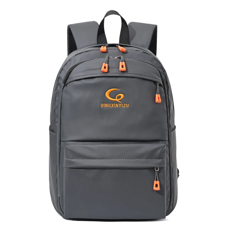 

New fashion custom schoolbag for young students Classic versatile waterproof Large capacity Travel casual sports backpacks, As picture