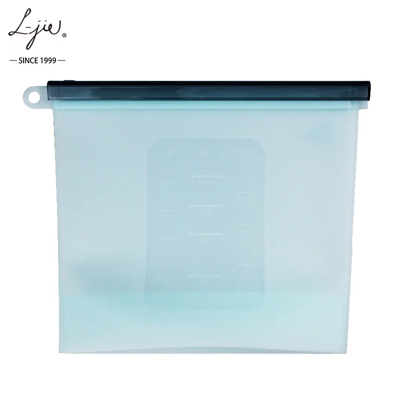 

Wholesale Collapsible Wide Caliber Reusable Silicone Storage Bag Food, Four