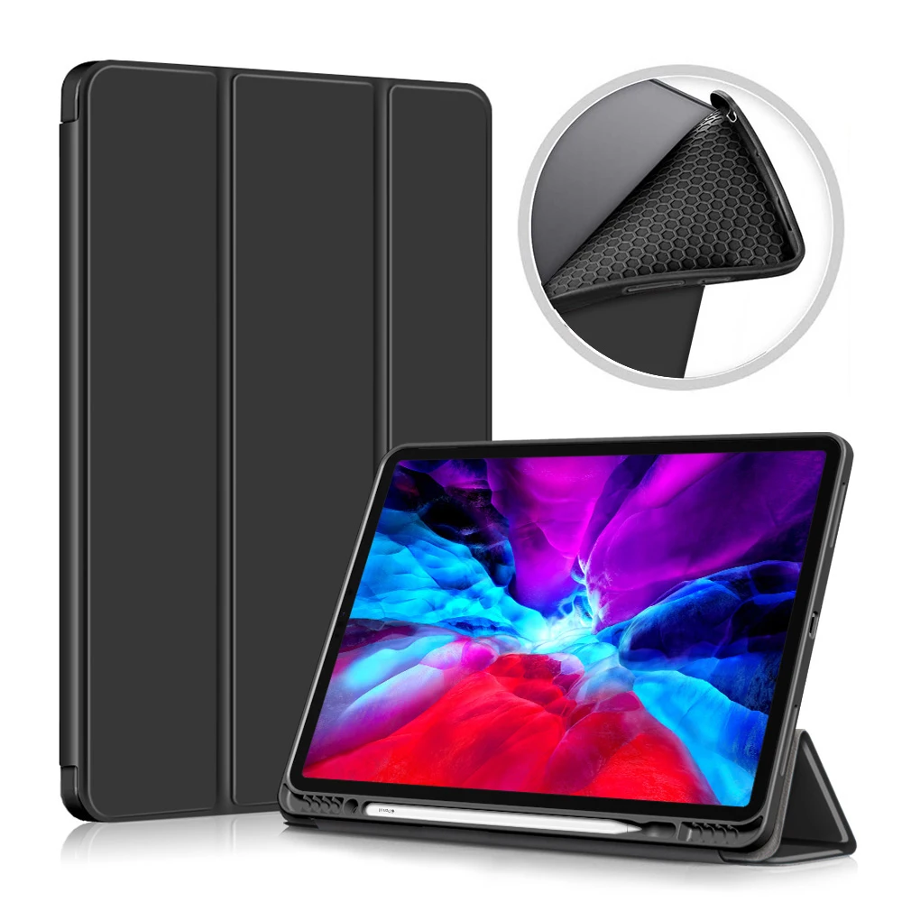 

with Keyboard Flip Leather Smart shockproof Cover case For iPad Pro 11 2021