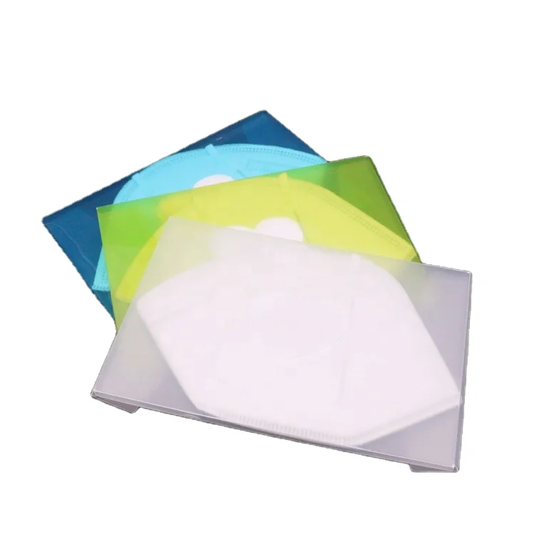 

Custom portable plastic fashion reusable ffp2 face mask carry case holder storage box, Multicolors