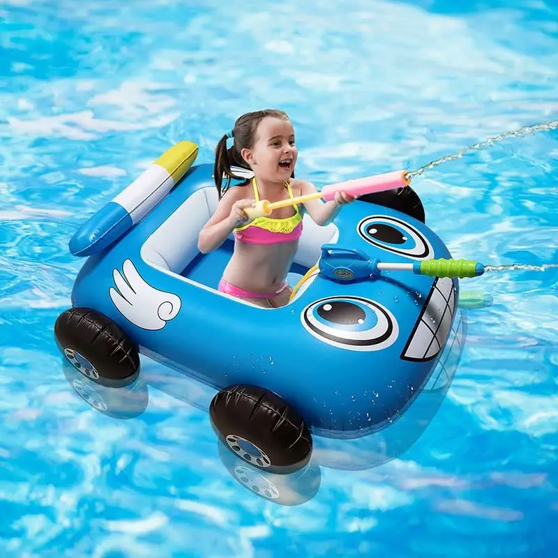 

Cartoon design inflatable water float seat toys DRtc Inflatable Float Seat Water Car
