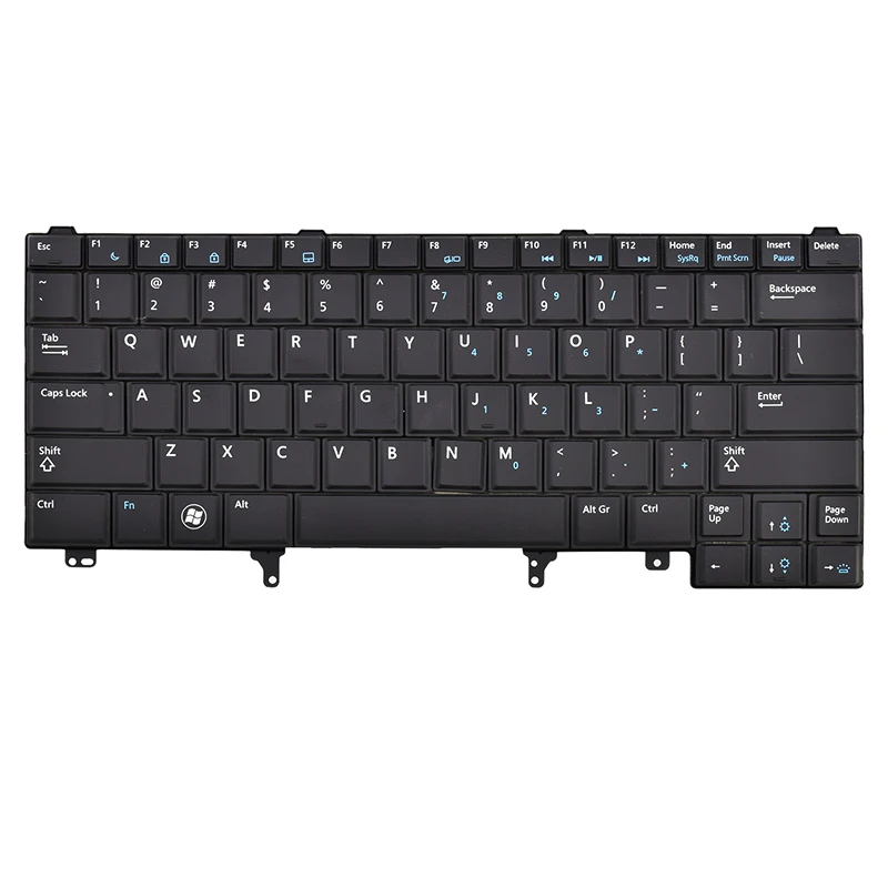 

Laptop Keyboard for Dell Latitude E5420 E5430 E6220 E6230 E6320 E6330 E6420 E6430 with Backlight, Black