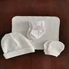 Newborn Hats Socks 100% Cotton Baby Infant Beanie Sets
