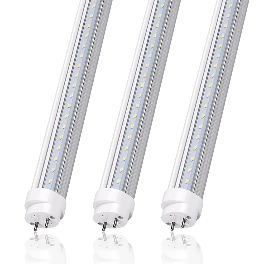 Super Bright 3Ft 4Ft 6Ft 8Ft Aluminum PC Warm Cold White T8 Bulb Light 1200Mm Led T8 tube light