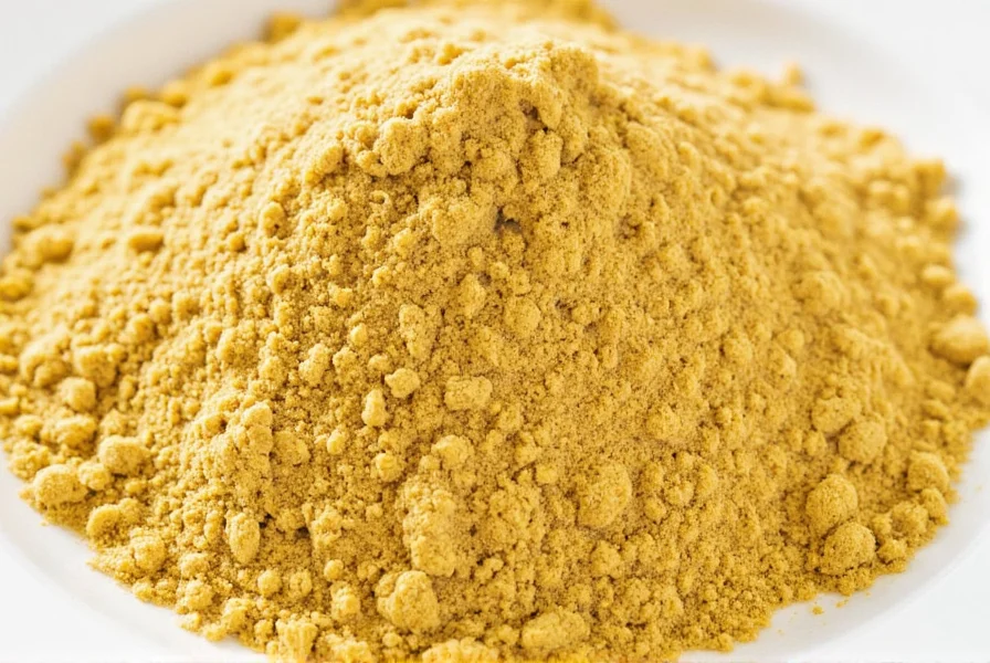 Dry Mustard Powder Close-Up