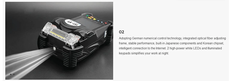 Tumtec FST-V1/FST-Q3 Fiber Optic Splicing Machine Fusion splicer Machine