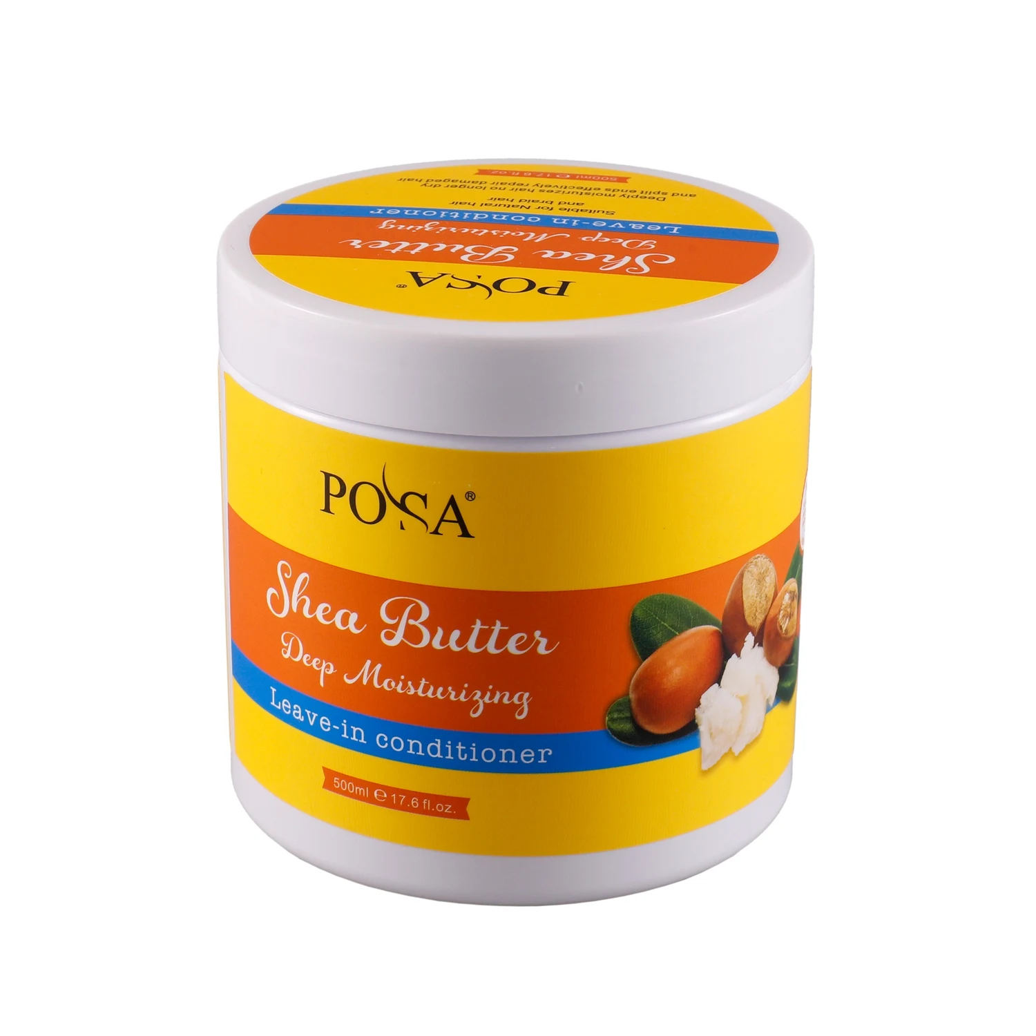 

POSA Pure Hair Treatment Shea Butter Deep Moisturizing Leave In Conditioner 500ml