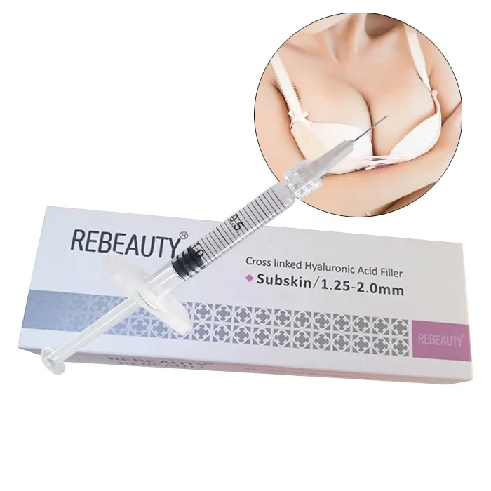 

50ml acido hialuronico dermal filler breast filler, Transparent