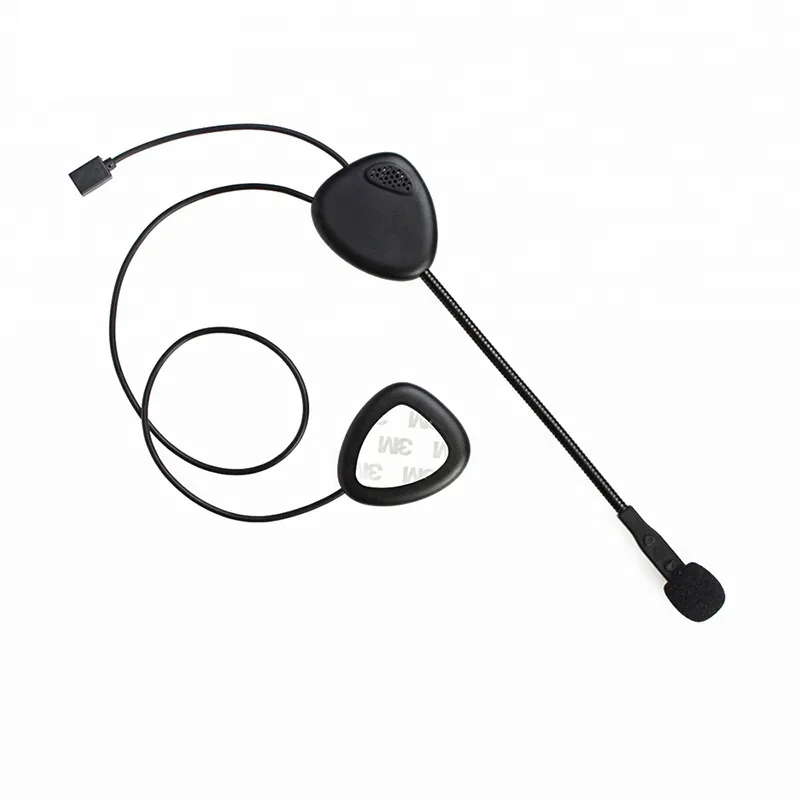 

Multi-function Motorcycle Helmet Bluetooth Headset Two Way Radio Headset Headphone, Black