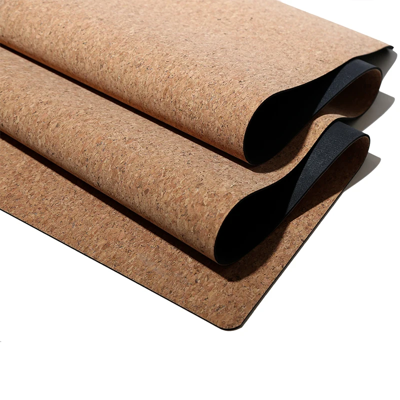 Factory Directly Dropshiping Eco Friendly Custom 1mm  Cork Yoga Mat