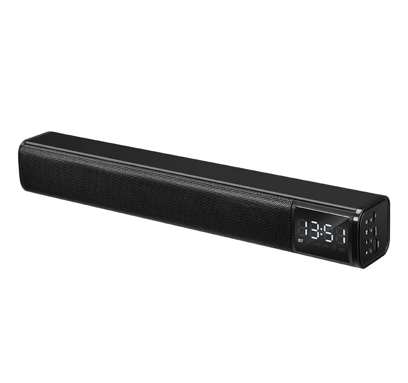 Factory Long sound bar deep bass clock speaker - ANKUX.COM
