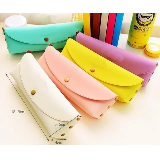 product-New arrival fashion Cute Colorful Pen Case School Supplies Pencil Case Pencil Bag Pouch Stat