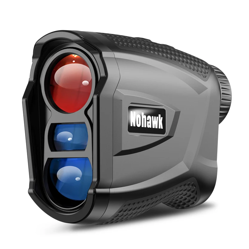 

Nohawk OEM 1000m Golf distance Hunting Rangefinder 6.5X Magnification magnet Laser Range Finder