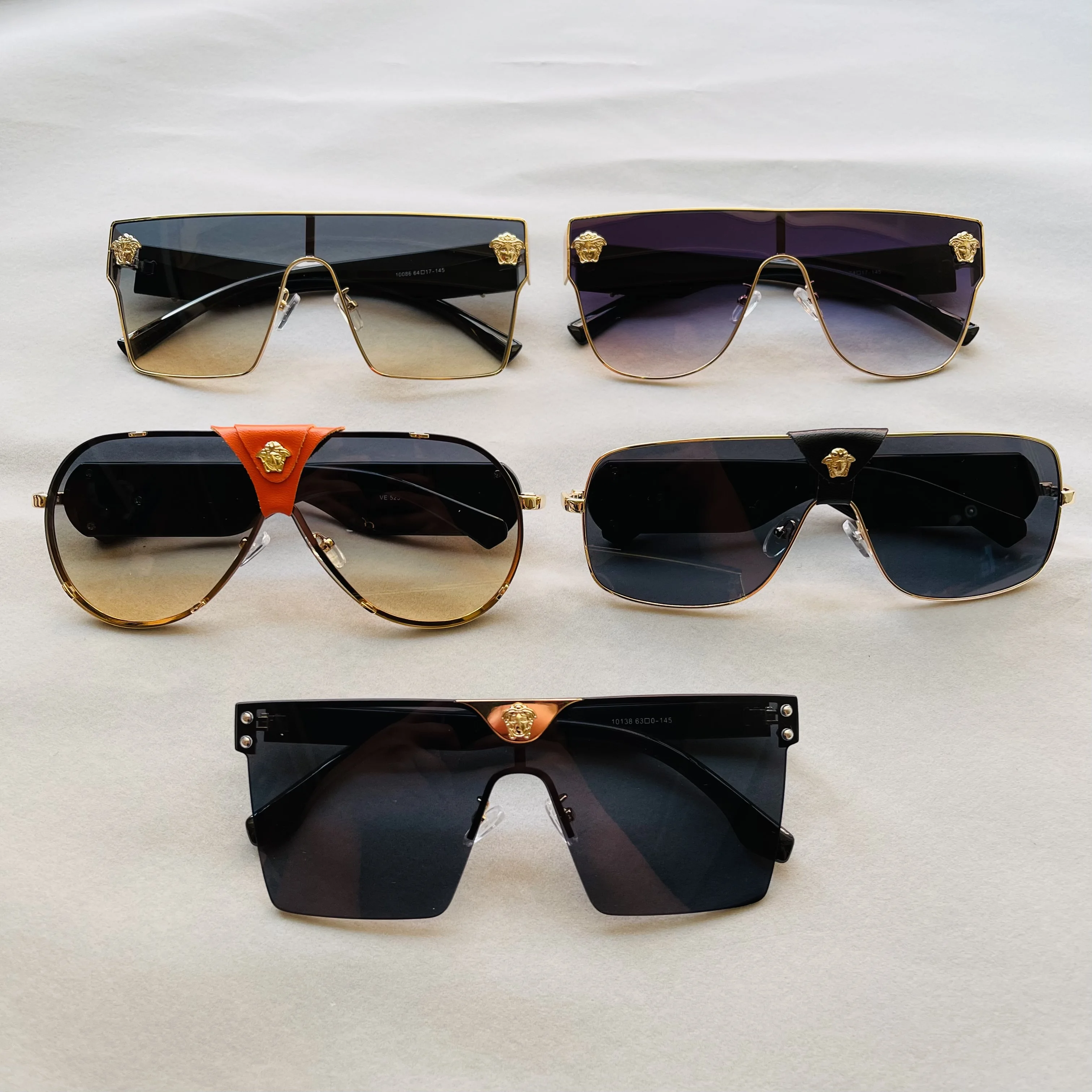 

New Fashion Large Suqare Frame Women Men Shades Brand Luxury Sunglasses 2021, Photo shows/custom