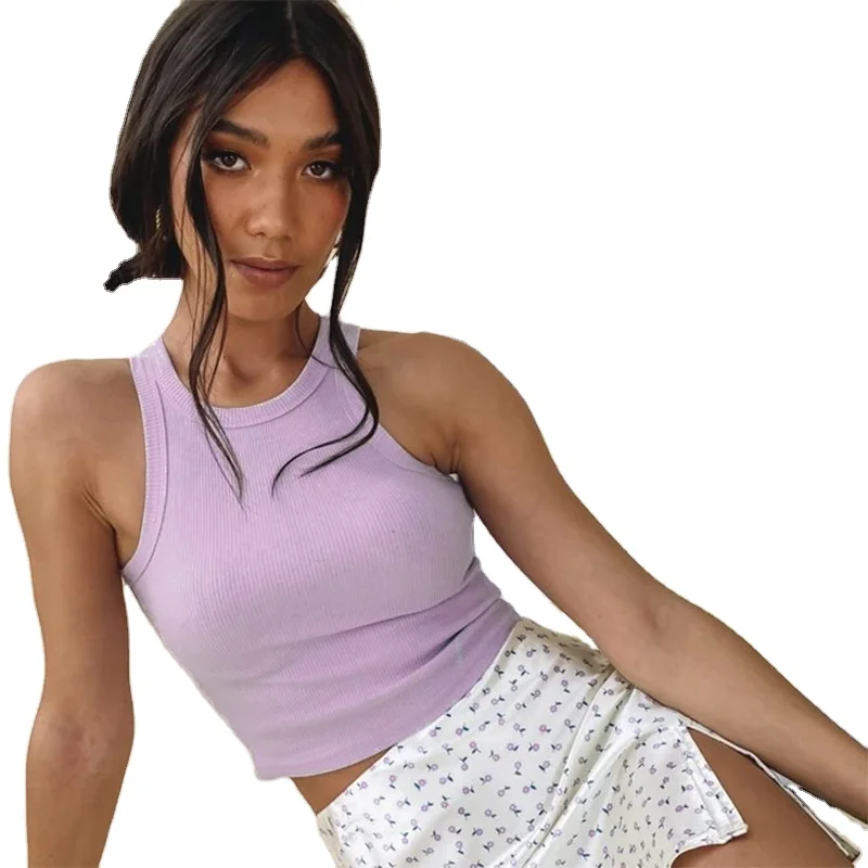 

Promotional Top Quality Sexy Slim String Workout Womens Vest