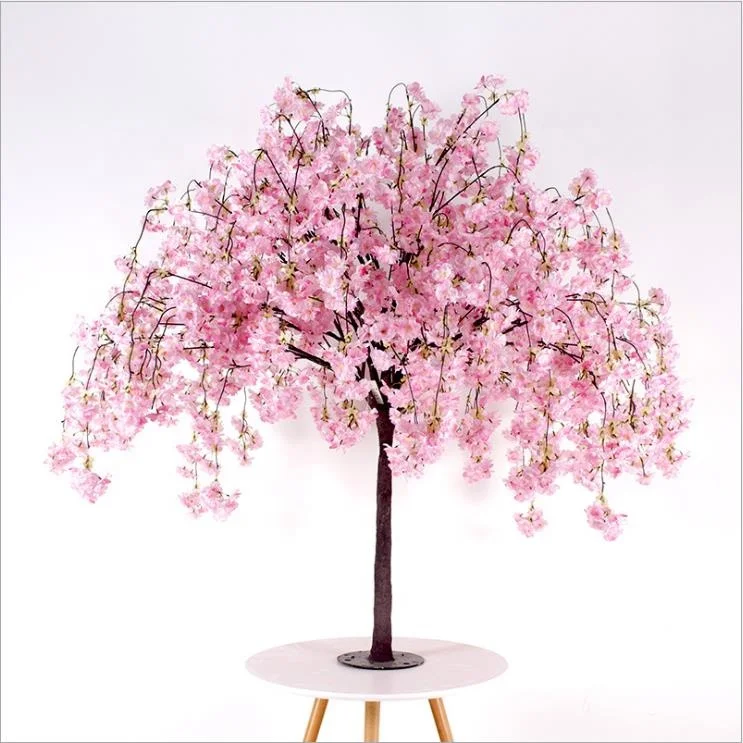 

1.4m Silk pink flower artificial cherry blossom tree for wedding centerpiece decoration, Pink, white etc...