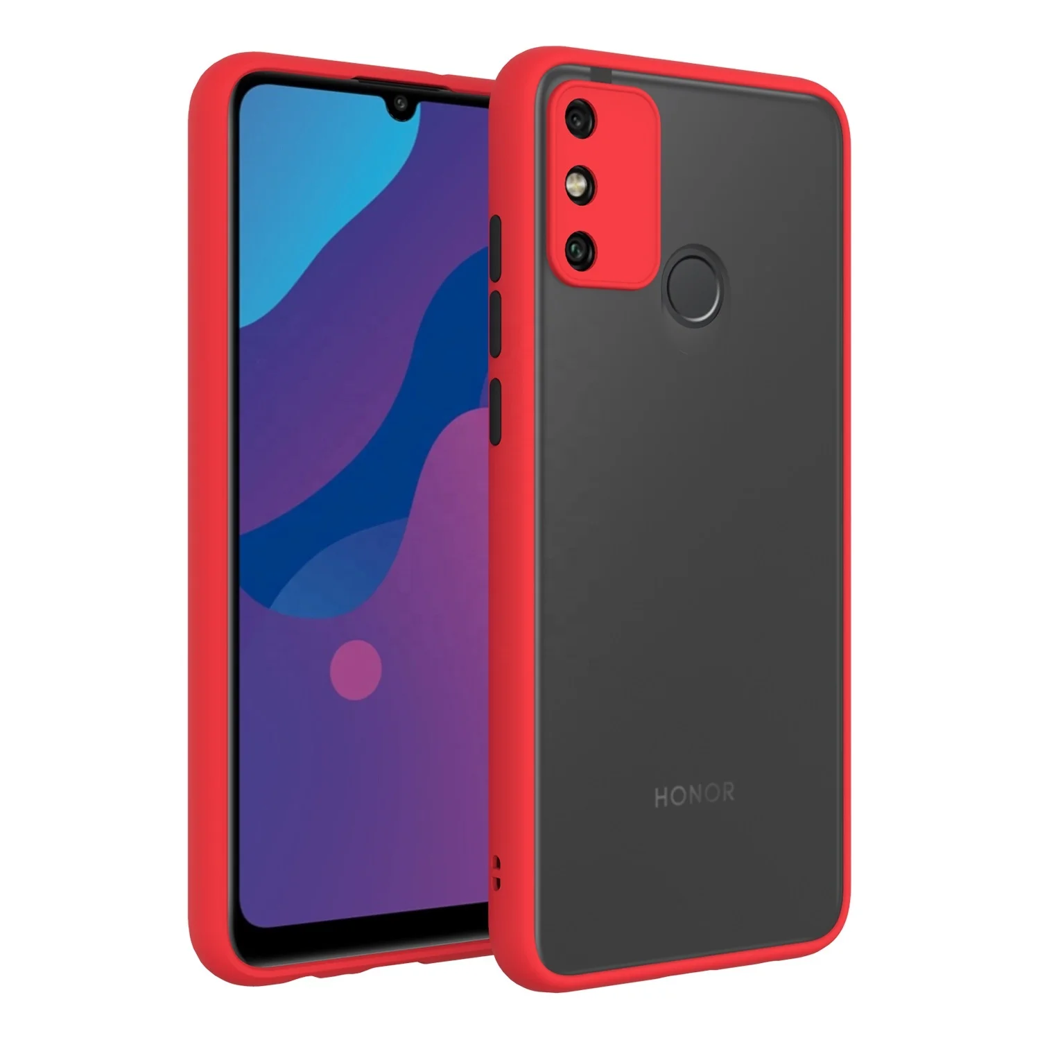 
Prevalent Smoke Matte Mobail Cover PC TPU Other Mobile Phone Accessories Case for Huawei Honor 9A 30 Pro 30S 20 X10 Max 5G Play4 
