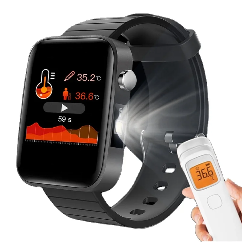 

Wholesale Smart Watch T68 Pro Smart Watch Body Temperature Heart Rate Blood Pressure Monitoring Fitness Tracker Smartwatch