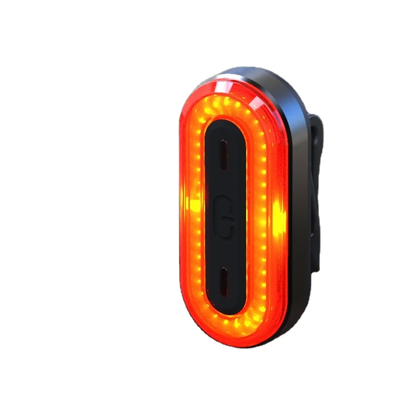 

Automatic Sensor USB Rechargeable Back Taillight Bike Light Set Taillight Mountain Bike Lights Road Cycling Safety Flashlight, Red