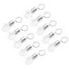 Colorful Mini LED Flashing Light Bulb Key Ring Lamp Key Chain KP1145