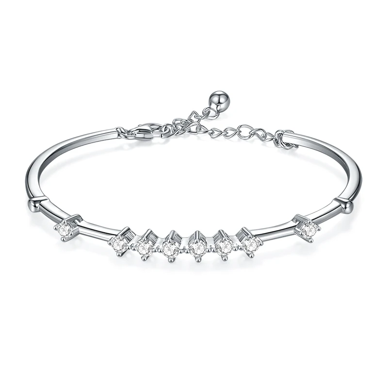 

Classic Fashion Design Customized Men Women Sterling 925 Silver Bracelet