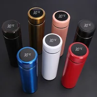 

2020 New Intelligent vacuum flask thermos water bottle with custom logo and LED Temperature