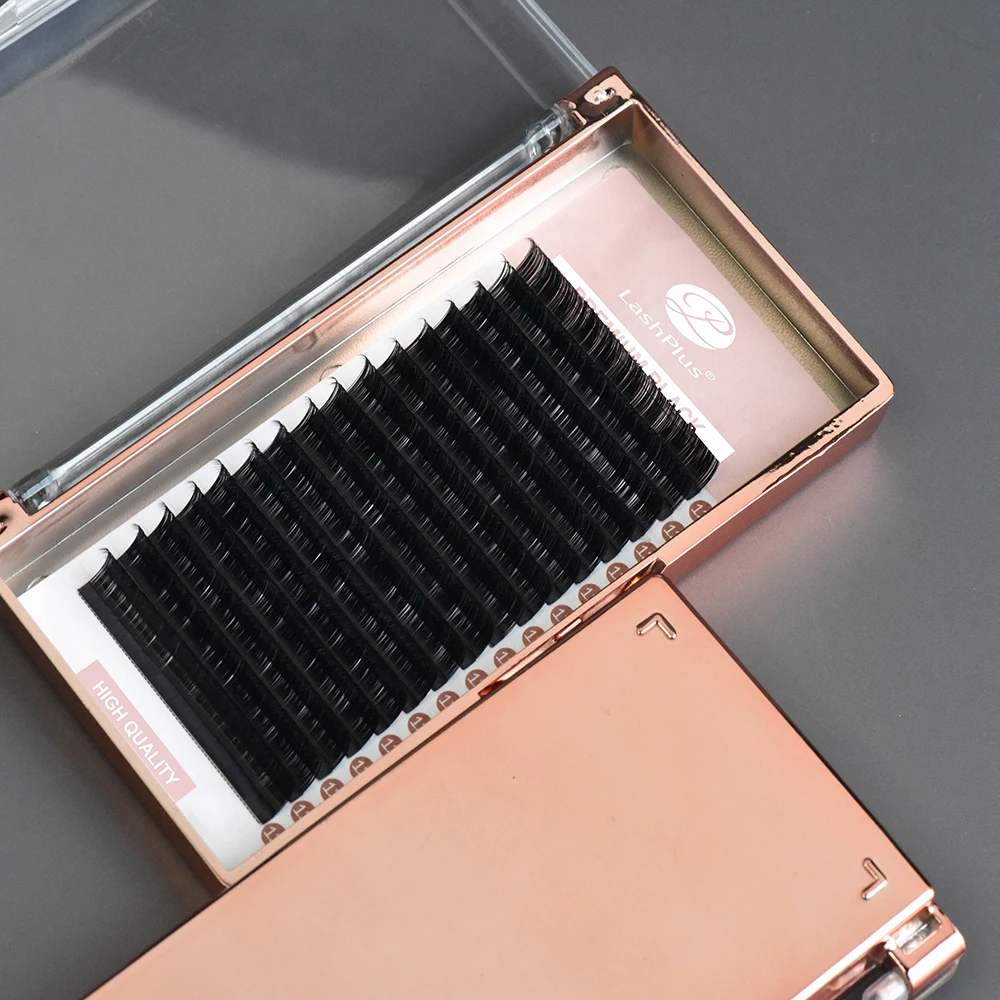 

LashPlus 0.03 0.05 0.07 individual faux mink silk Russian volume eyelash extension supply lash trays