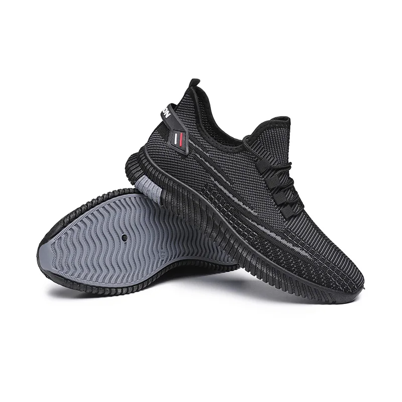 

Trend New Products Air Men's Shoes Sweat Absorbing Non-slip Knitting Flying Knitting Shoes Outdoor Sneakers, 3 colors