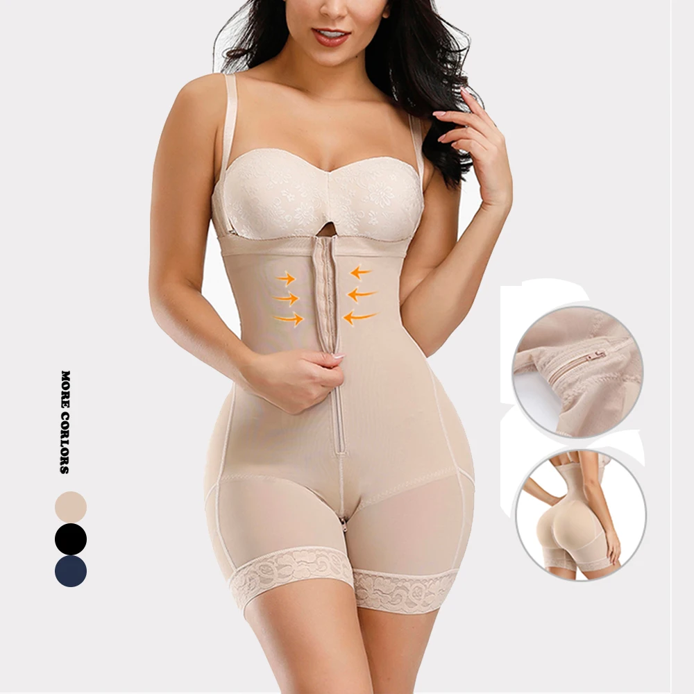 

Wholesale High Quality Butt Lifter Women Full Body Shaper Slimming Tummy Control Sexy Private Label Shapewear For Women