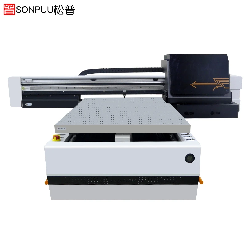 

New UV Flatbed Printer 6090 With CCD Visual Auto Positioning Auto Focus Inkjet Printers Hot Sale Large Format UV Printers