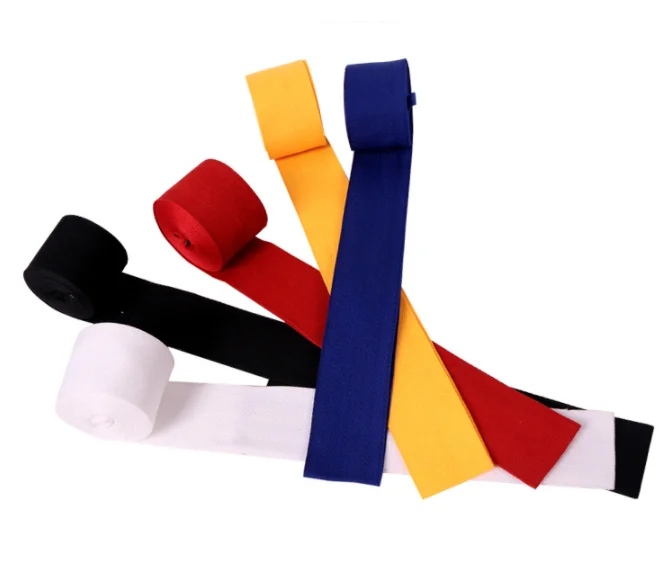 

Custom Boxing Bandage Wrist Protection 5 CM * 2.5 m / 3 m / 5 m Boxing Hand Wraps, Red/yellow/blue/white/black