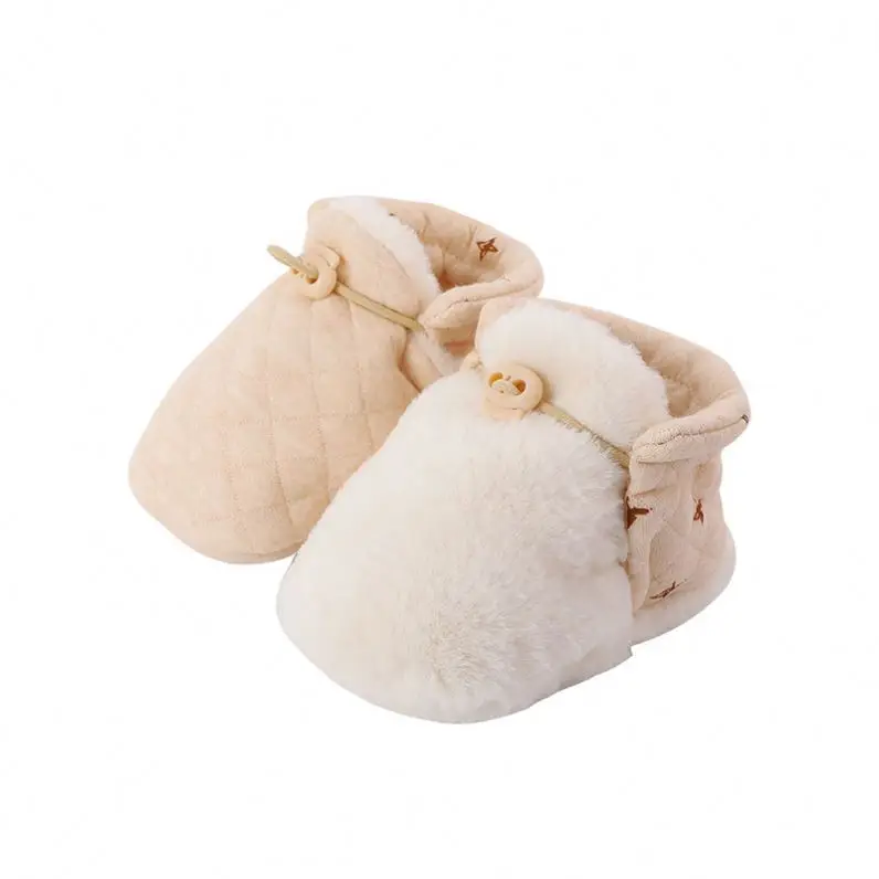 

Winter Plush Indoor Home Fashion Warm Faux Fur for Little Kids Outdoor Slippers Fluffy House, Pink/purple/white/green/brown