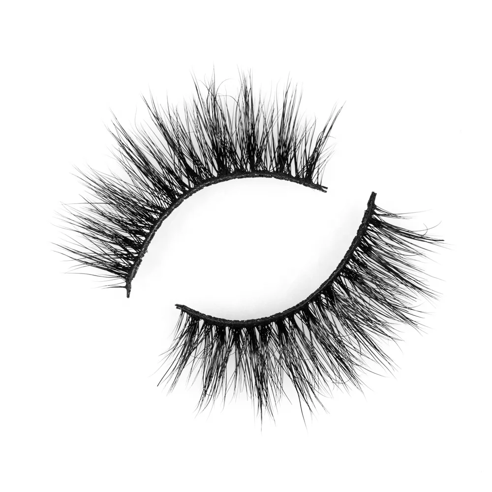 

Wholesale High Quality 3D Super Soft Mink Eyelashes in USA ZX060, Natural black