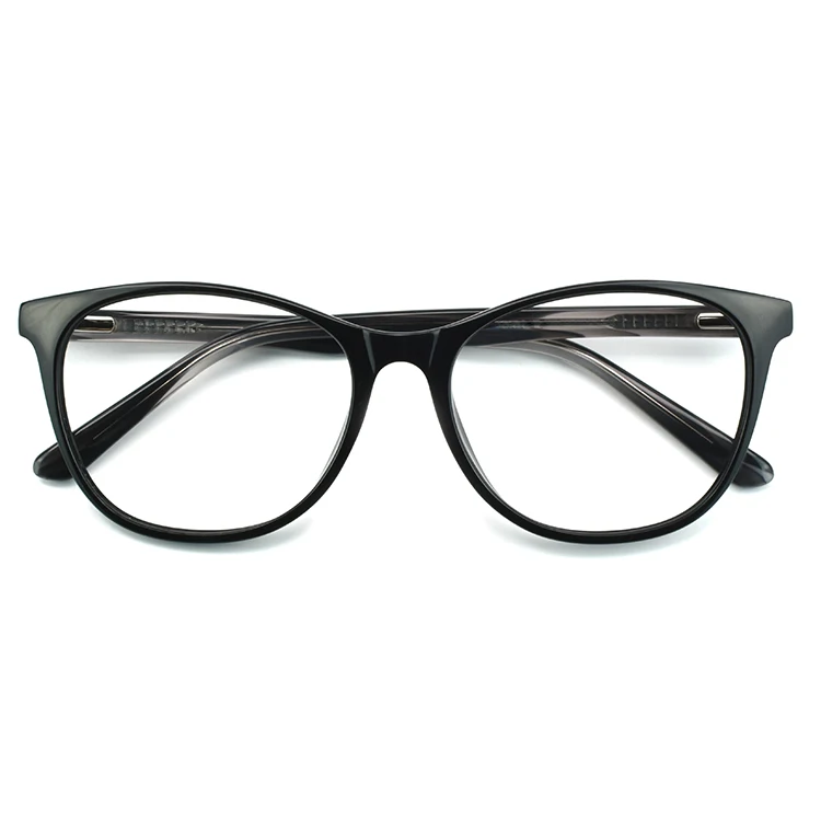 

Classic Acetate Round Oversized Frames Optical Eyewear OEM/ODM Eye Glasses, 4 colors