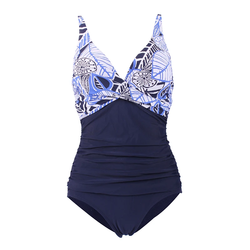 

High quality sexy beach wear bikini logo one piece plus size swimsuit set women, Picture
