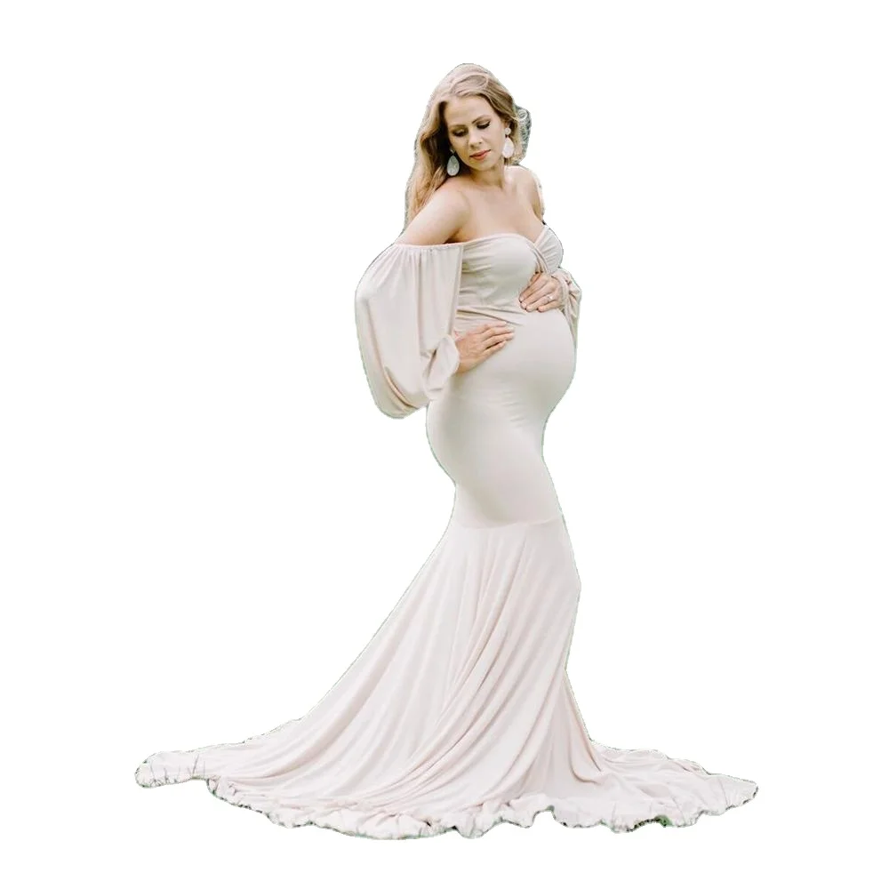 

Baby Shower Dresses For Pregnant Women Pregnancy Cotton Dresses Clothing, Picture