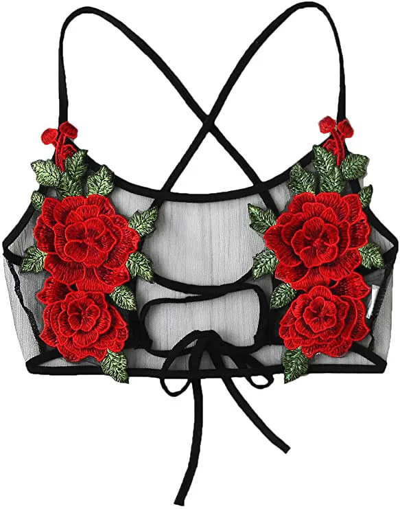 

NY-0975 New Amazon Hot Sales Floral Lingerie Sexy Hot Transparent Body