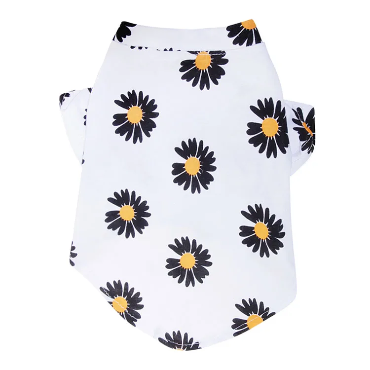 

Fashion Good looking Daisy Pattern designer dog clothes wholesale, Floral