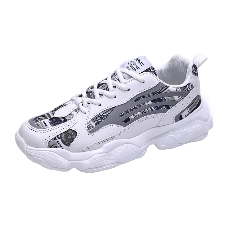 

2021 Fashion new travel running shoes men sneakers footwear fashion casual shoes hiking shoes, White black/white yellow/beige